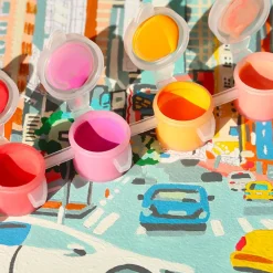 Fabrique de Styles Coffret peinture au numéro Broadway and wes* Loisirs Créatifs