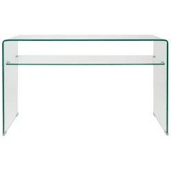 Fabrique de Styles Console 1 étagère en verre trempé - Adela* Consoles