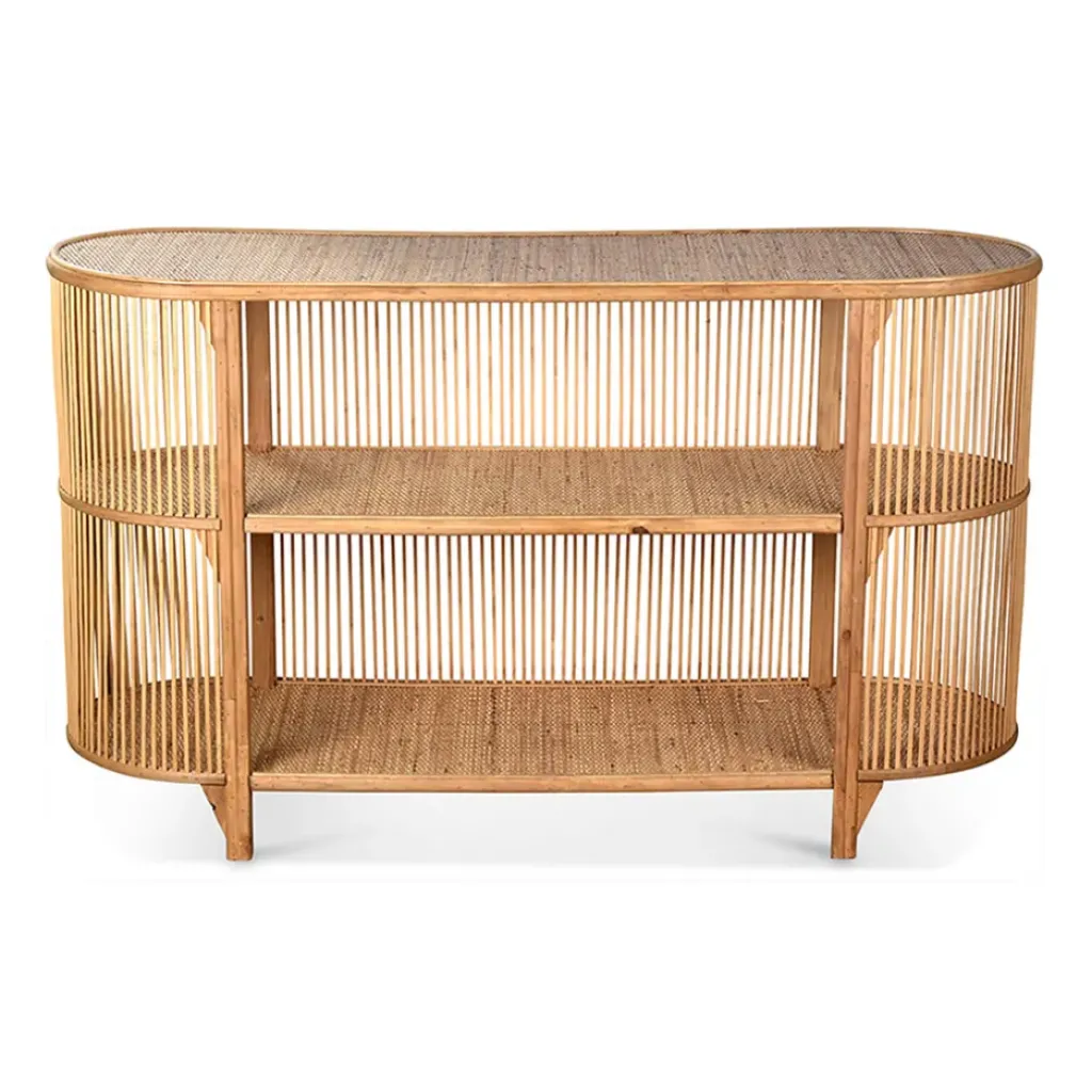 Fabrique de Styles Console 2 étagères en rotin - Romeo* Consoles