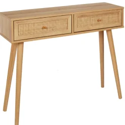 Fabrique de Styles Console 2 tiroirs en bois naturel - Baia* Consoles