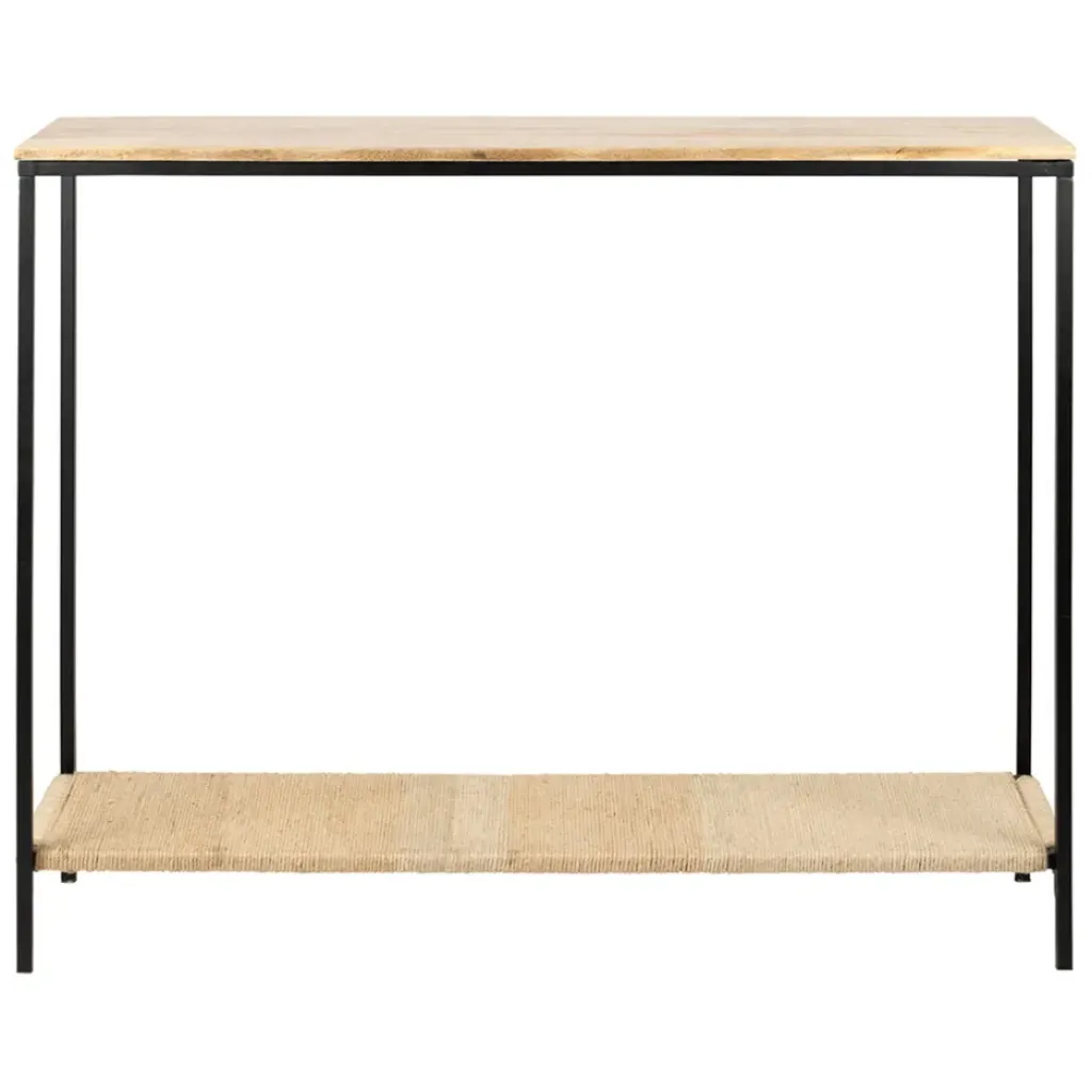 Fabrique de Styles Console en manguier et fer noir 100x35xh80cm - Maderia* Consoles