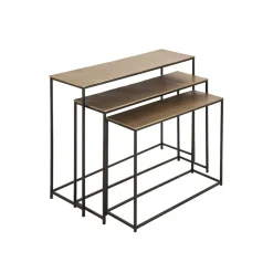 Fabrique de Styles Console gigogne (x3) en fer - Felia* Consoles