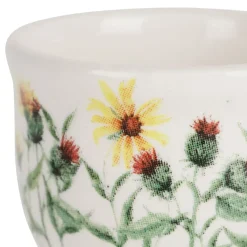 Fabrique de Styles Coquetier en faïence tournesol - Collection* Accessoires De Table