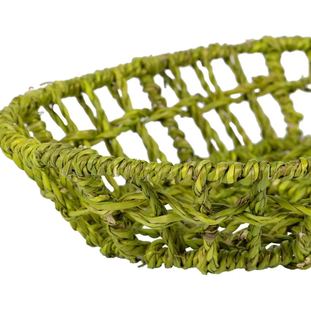 Fabrique de Styles Corbeille poire en jonc de mer 20x36cm - P'tit Légume* Paniers Et Corbeilles