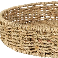 Fabrique de Styles Corbeille tomate en jonc de mer naturel 31x36cm - P'tit Légume* Paniers Et Corbeilles