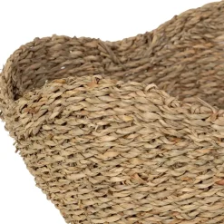 Fabrique de Styles Corbeille (x3) en jonc de mer - Recif* Paniers Et Corbeilles