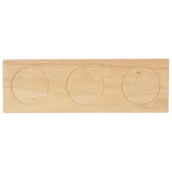 Fabrique de Styles Coupelles x3 terracotta et plateau bois hervea - sweet leaves* Bols Et Coupelles