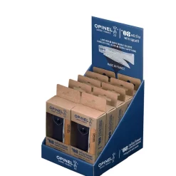 Fabrique de Styles Couteau n°8 en hêtre et inox avec étui* Couverts