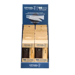 Fabrique de Styles Couteau n°8 en hêtre et inox avec étui* Couverts