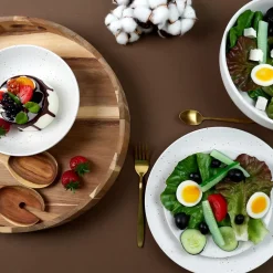 Fabrique de Styles Couverts de service en acacia* Ustensibles De Cuisine