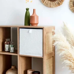 Fabrique de Styles Cube de rangement pliable bouclette 30xh30cm* Petits Rangements