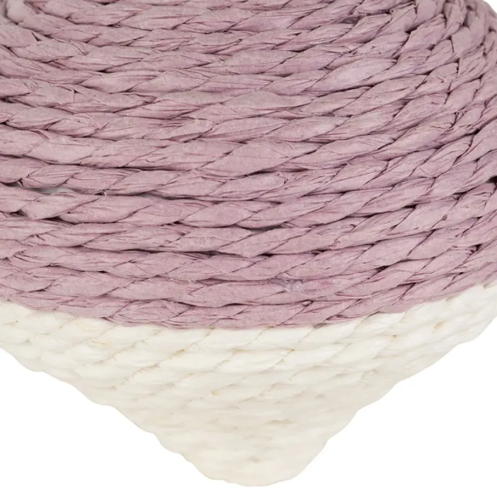 Fabrique de Styles Déco navet en corde mauve et vert - P'tit légume*Enfant Déco