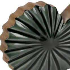 Fabrique de Styles Décoration en manguier et fer émeraude - Amarres* Petits Objets Déco