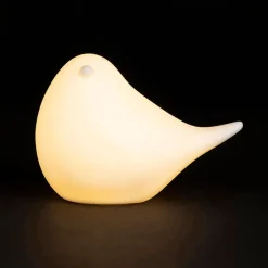 Fabrique de Styles Deco led oiseau en porcelaine h7cm - Ilobo* Déco Lumineuse