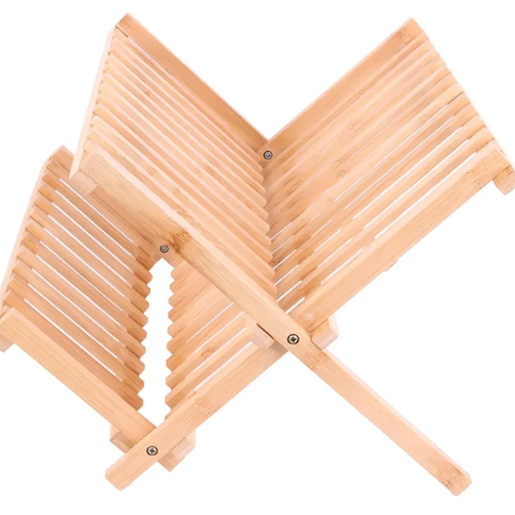 Fabrique de Styles Egouttoir à vaisselle en bambou* Petits Rangements