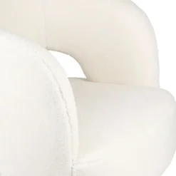 Fabrique de Styles Fauteuil avec tabouret bouclette - Organic* Fauteuils