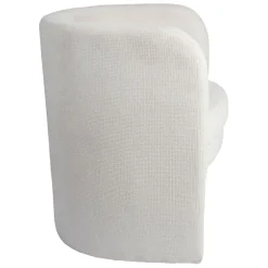 Fabrique de Styles Fauteuil club en tissu écru - Tessia* Fauteuils