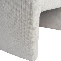 Fabrique de Styles Fauteuil club en tissu écru - Tessia* Fauteuils