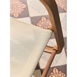 Fabrique de Styles Fauteuil de jardin à bascule beige - Miami*Enfant Chaises, Fauteuils|Jardin