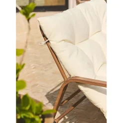 Fabrique de Styles Fauteuil de jardin à bascule beige - Miami*Enfant Chaises, Fauteuils|Jardin