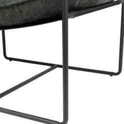 Fabrique de Styles Fauteuil en tissu et fer émeraude - Elément* Fauteuils