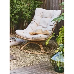 Fabrique de Styles Fauteuil extérieur en métal - Petra*Enfant Chaises, Fauteuils|Jardin