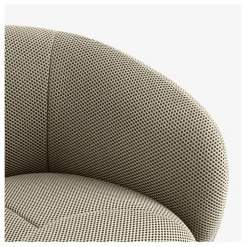 Fabrique de Styles Fauteuil pivotant en tissu 3d - Somio* Fauteuils