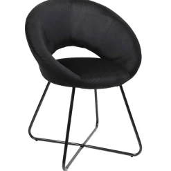 Fabrique de Styles Fauteuil rond en velours cotele - Julia* Fauteuils