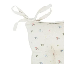 Fabrique de Styles Galette chaise carrée p'tite fleur 40x40cm en coton* Galettes De Chaise