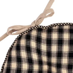 Fabrique de Styles Galette chaise ronde en coton d40cm - Campagne* Galettes De Chaise