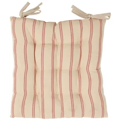 Fabrique de Styles Galette de chaise carrée en coton* Galettes De Chaise