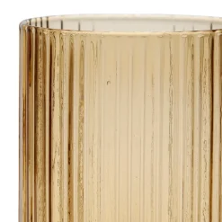 Fabrique de Styles Gobelet strié 35cl en verre - folky* Verres À Eau Et Gobelets