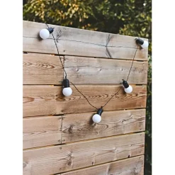 Fabrique de Styles Guirlande solaire 20 leds câble noir 1.25m*Enfant Luminaires|Jardin