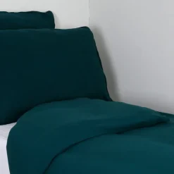 Fabrique de Styles Housse de couette dili de prusse 260x240cm en voile de coton lavé* Housses De Couette