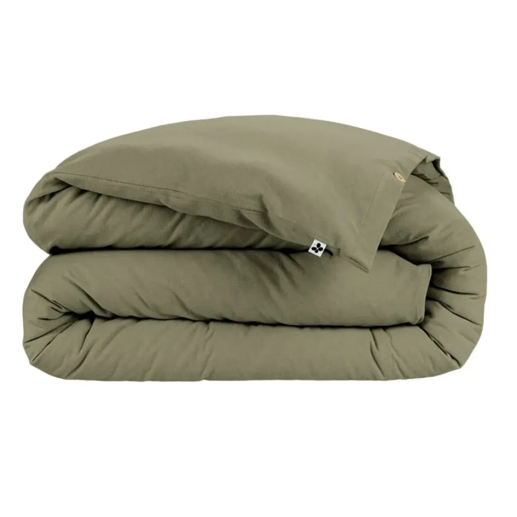 Fabrique de Styles Housse de couette en flanelle romarin 260x240cm - Candice* Housses De Couette