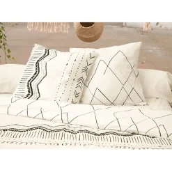 Fabrique de Styles Housse de couette 240x220 cm et 2 taies d'oreiller 60x60cm berbère - Gaia* Housses De Couette