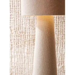 Fabrique de Styles Lampadaire en coton et fer h130cm - Calypsa* Lampadaires