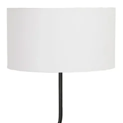 Fabrique de Styles Lampadaire en fer et marbre noir et blanc d45xh163cm - Funky* Lampadaires