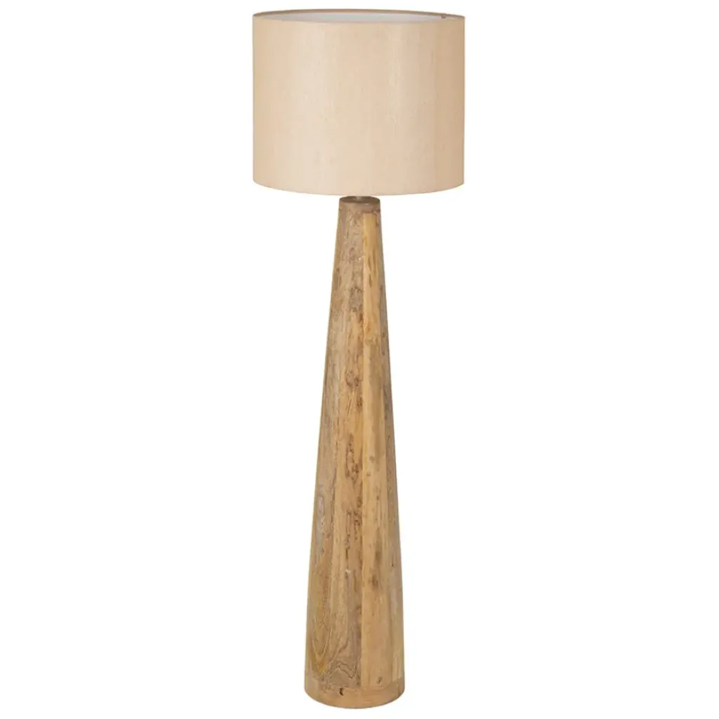 Fabrique de Styles Lampadaire en manguier h122cm - Eterra* Lampadaires