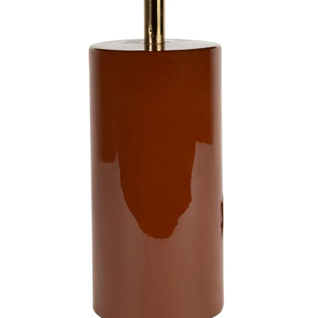 Fabrique de Styles Lampe champignon en fer et moutarde h40cm - Arty* Lampes À Poser