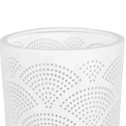 Fabrique de Styles Lampe cylindre en porcelaine h27.5cm - mandarin* Lampes À Poser