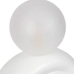 Fabrique de Styles Lampe en céramique et coton h32cm - Organic* Lampes À Poser