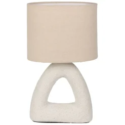 Fabrique de Styles Lampe en céramique et coton h38cm - Organic* Lampes À Poser