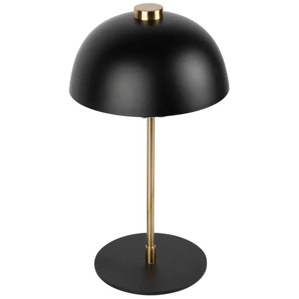 Fabrique de Styles Lampe en fer noir et doré h42cm - Ardecor* Lampes À Poser