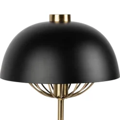 Fabrique de Styles Lampe en fer noir et doré h42cm - Ardecor* Lampes À Poser