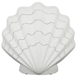 Fabrique de Styles Lampe en porcelaine h21.5cm - Coquillage* Lampes À Poser