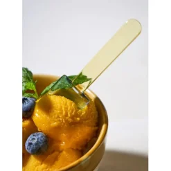 Fabrique de Styles Lot de 6 cuillères à glace en verre borosilicate - Colorea* Couverts