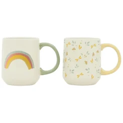 Fabrique de Styles Lot de 2 mugs en grès - sweat dream* Tasses Et Mugs