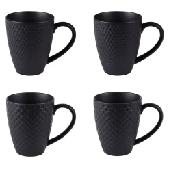 Fabrique de Styles Lot de 4 mugs en porcelaine mat* Tasses Et Mugs