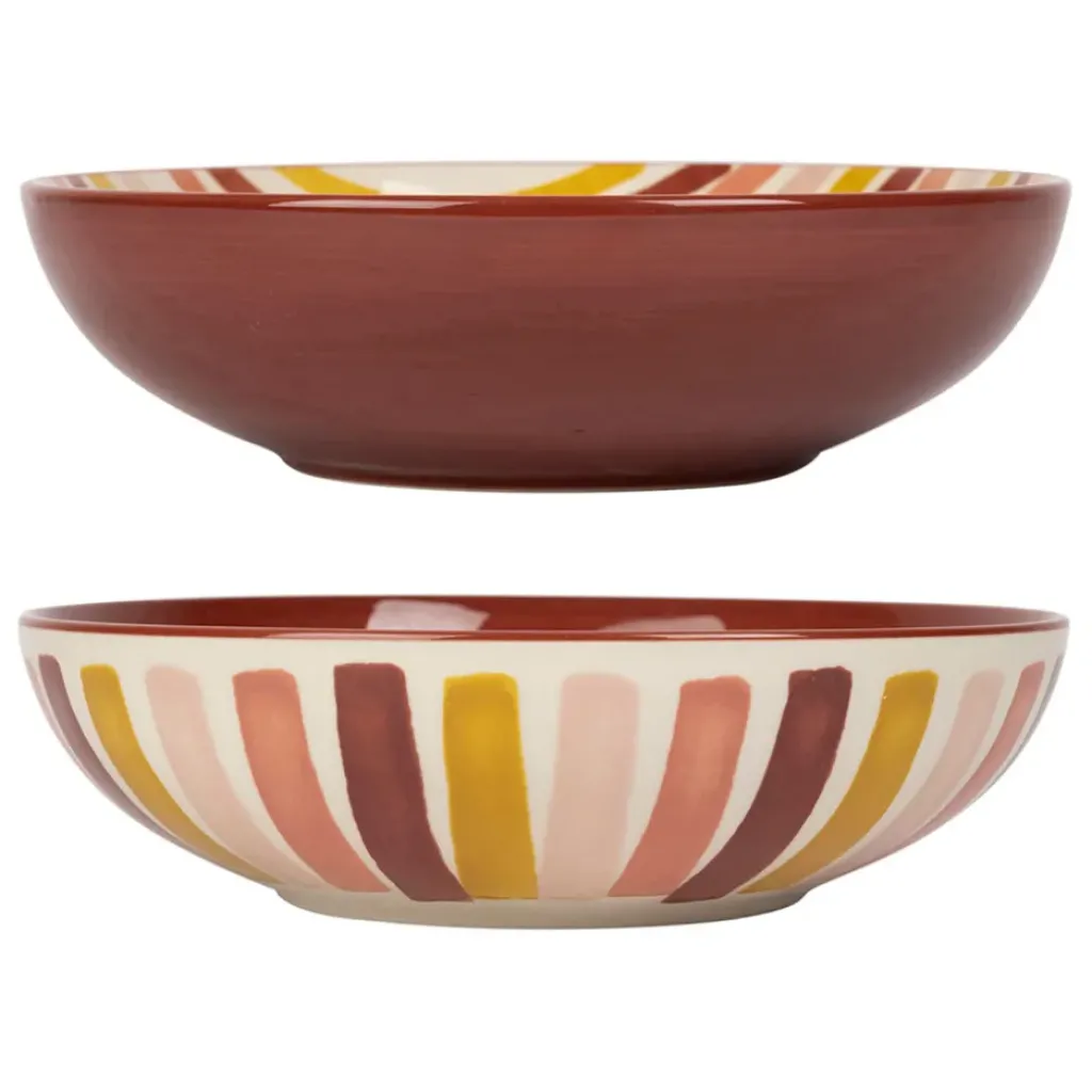 Fabrique de Styles Lot de 2 saladiers en grès - Manarola* Plats Et Saladiers